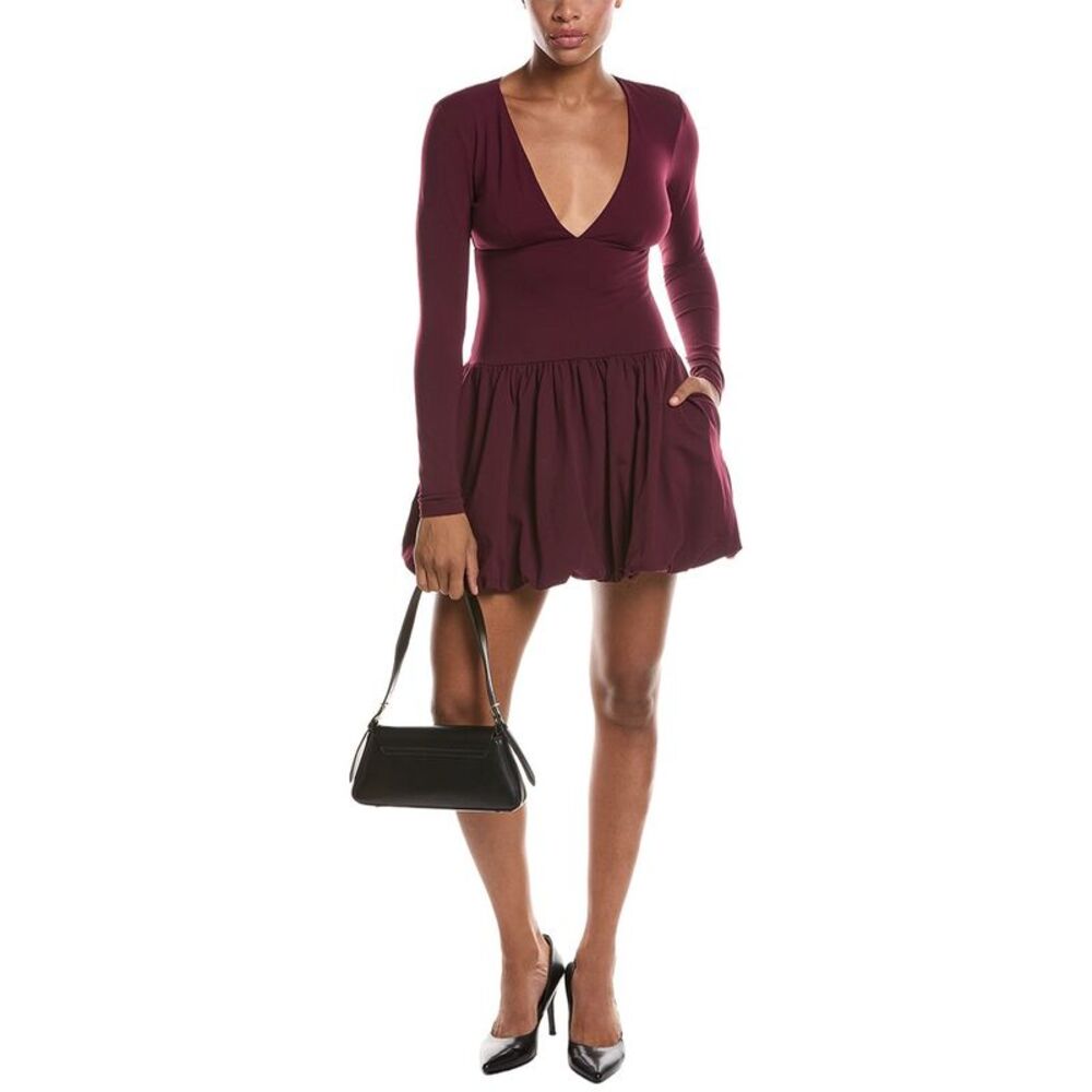 Susana Monaco Womens  Bubble Mini Dress, Gray